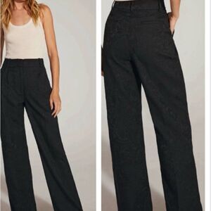 Favorite Daughter The Favorite Floral Jacquard Pant size 2 NWT $248